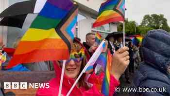 New Longton villagers rally against Pride flag hate mail