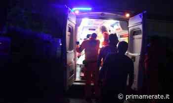 Grave incidente nella notte, ferito un motociclista - Prima Merate