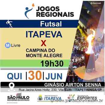 Itapeva será palco para os Jogos Regionais neste sábado, dia 2 - Jornal Ita News