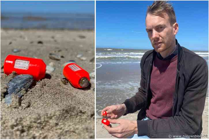 Vind je felgekleurd oranje kokertje op het strand? Het kan je een beloning opleveren: “Ze bevatten belangrijke wetenschappelijke data over bepaalde vissoorten”