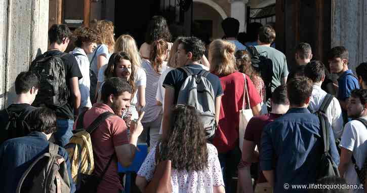 Ho rivisto alcuni miei ex studenti, tra una richiesta e una risposta non li ho riconosciuti