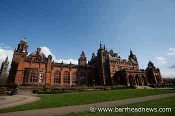 Five arrested after protesters glue themselves to painting in art gallery - Barrhead News