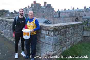 Duo's second marathon effort in Berwick for good causes - Northumberland Gazette