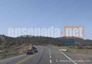 Se registró derrame químico sobre la Transpeninsular - Ensenada.net