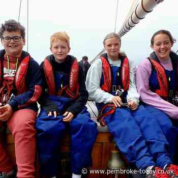 Science at Sea with the tall ship Johanna Lucretia | pembroke-today.co.uk - Pembroke and Pembroke Dock Observer