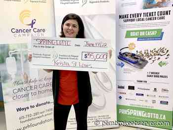 Winner announced for the Pembroke Regional Hospital Foundation's 2nd Annual Spring Lotto for Healthcare - Pembroke Observer and News