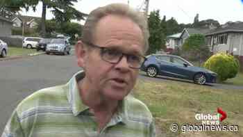 Witness describes seeking cover during Saanich B.C. bank shooting - Global News