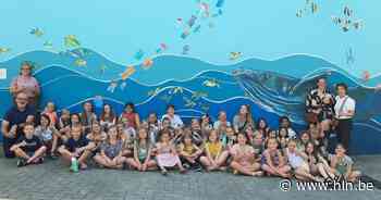 Heuvelheem opgefleurd met gloednieuwe muurtekening | Tessenderlo | hln.be - Het Laatste Nieuws