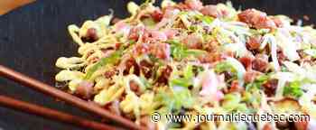 Okonomiyaki au jambon croustillant et mayonnaise Kew pie