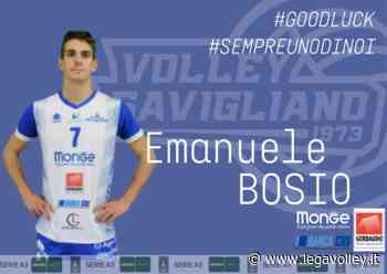 Ai saluti anche Emanuele Bosio per il Monge-Gerbaudo Savigliano! - Lega Pallavolo Serie A