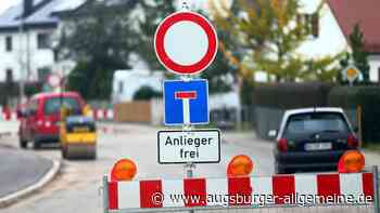 Achtung Autofahrer: Es gibt neue Baustellen ab nächster Woche in Augsburg