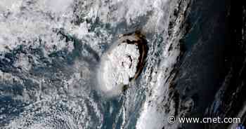 Underwater Volcano Spit Shock Waves Into Space That Lapped Earth Several Times     - CNET