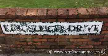 'Phantom' cleaning scruffy Solihull street signs with paint from his car boot unmasked - Birmingham Live