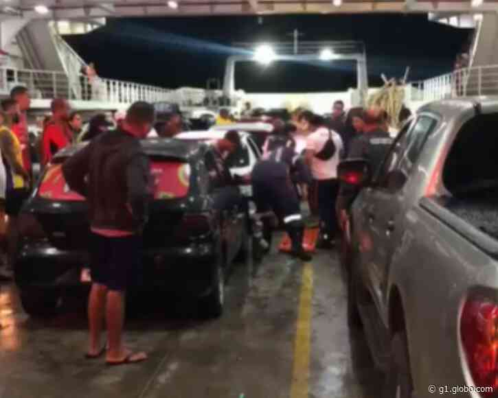 Passageiro morre após passar mal dentro de ferryboat na Ilha de Itaparica, na Bahia - Globo