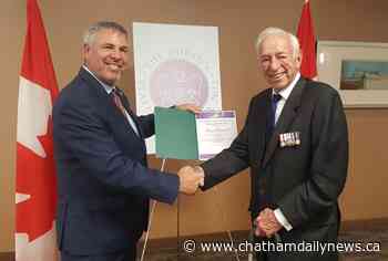 Platinum Jubilee pins awarded in Chatham-Kent