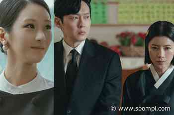 Seo Ye Ji Brazenly Shows Up To The Funeral Of Park Byung Eun And Yoo Sun's Family Member In “Eve” - soompi