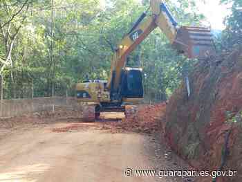 Prefeitura segue com obras de preparação para asfaltamento em Cachoeirinha - PREFEITURA MUNICIPAL DE GUARAPARI - ES - Prefeitura de Guarapari (.gov)