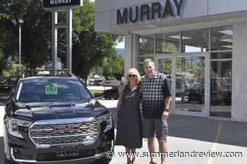 PHOTOS: Osoyoos couple presented with new car after winning Canada-wide contest – Summerland Review - Summerland Review