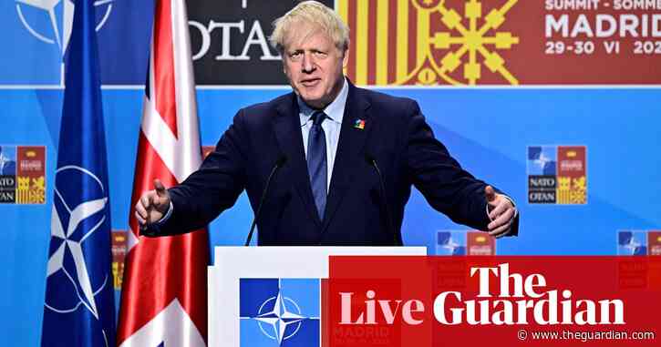 Boris Johnson says UK defence spending set to rise to 2.5% of GDP by end of decade – as it happened