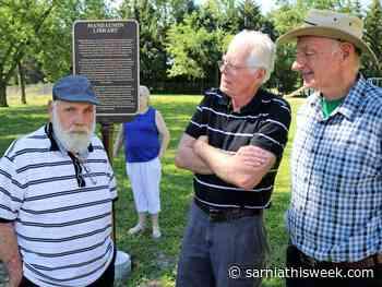Mandaumin library memorialized with commemorative plaque | Sarnia & Lambton County This Week - Sarnia and Lambton County This Week