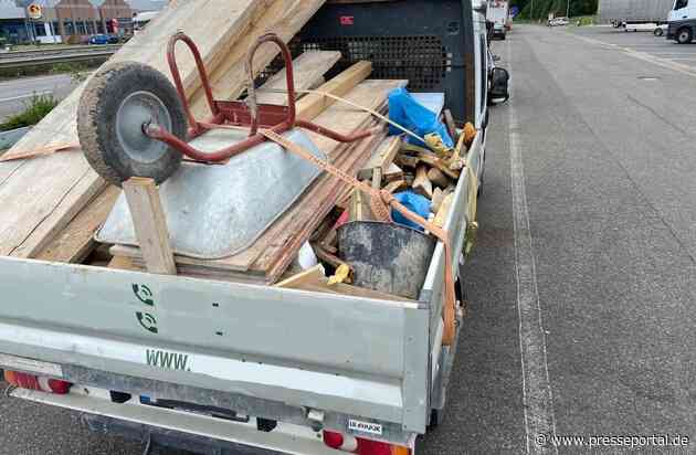 POL-PDNW: Polizeiautobahnstation Ruchheim Mangelhafte Ladungssicherung bringt Drogenkonsum ans Licht