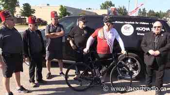 Saugeen Shores Shriner embarks on 8 day fundraising ride - iHeartRadio.ca