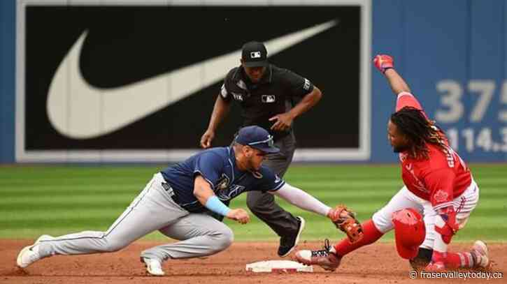 Doubles lift Blue Jays over Rays in Toronto’s first Canada Day home game since 2019