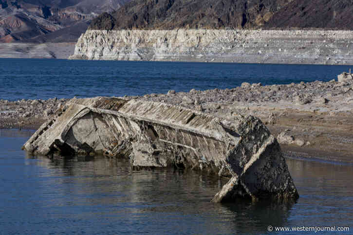 World War II-Era Boat Emerges in the Desert as Lake Mead Water Levels Continue Dropping