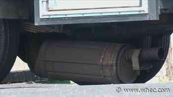 Catalytic converter thieves target car dealerships