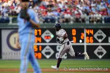 Schwarber, Hall help Phillies rout Braves 14-4 - The Reminder