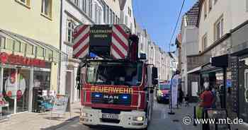 Feuerwehreinsatz in der Mindener Innenstadt: Person bleibt mit Fahrstuhl stecken - Mindener Tageblatt