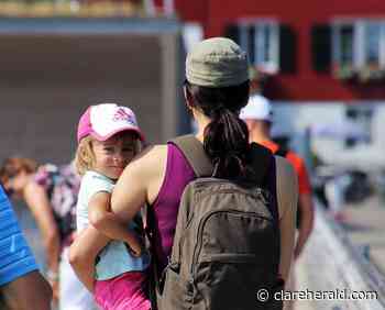 Clare childcare providers protest outside Leinster House - The Clare Herald