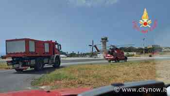 Reggio, 'si ferma' il Tito Minniti per un incendio della vegetazione - FOTO - CityNow