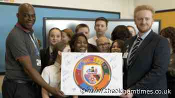 Manchester City meets LGBTQ+ Pride Club at Failsworth Academy - The Oldham Times