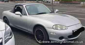 Dudley police seize stolen Mercedes and 'drifting Mazda MX-5' - Birmingham Live