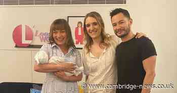 Lorraine's sweet photo with baby of Britain's first transgender parents - Cambridgeshire Live