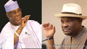 Atiku calls Wike Jagaban as Rivers governor meets with Tinubu in France - Idoma Voice Newspaper