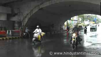 No flooding under Delhi’s infamous Minto Bridge despite heavy rain | Watch - Hindustan Times