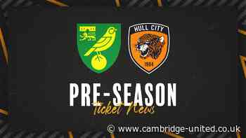 Norwich & Hull tickets on sale - News - Cambridge United