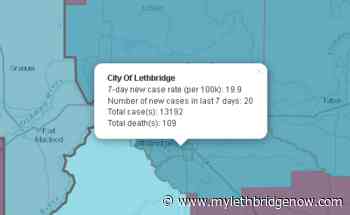 COVID-19 death reported in Lethbridge - My Lethbridge Now