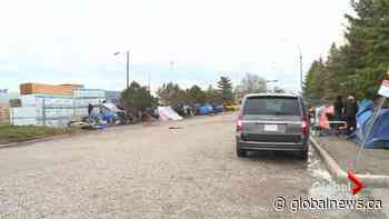 Tent encampment grows near Lethbridge shelter - Global News