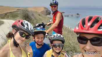 Da Chiavenna a Vasto: la famiglia Gusmeroli in bicicletta per 762 chilometri - IL GIORNO