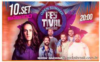 Ingressos disponíveis para o Open Summer Festival Brusque 2022 - Portal Brasil