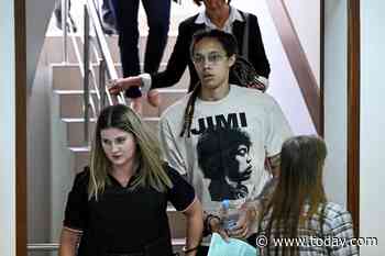 WNBA star Brittney Griner stands trial in Russia on drug charge