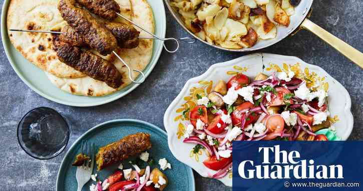 Dips, kebabs and crisp spuds: Olia Hercules’ comfort food recipes