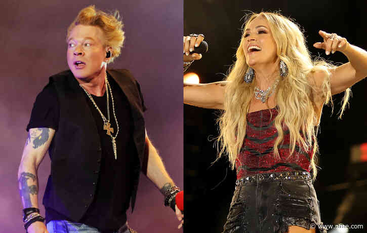 Watch Guns N’ Roses perform with Carrie Underwood in London