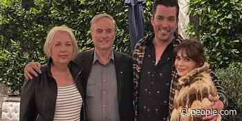 Jonathan Scott and Zooey Deschanel Celebrate His Parents' Anniversary, Say '56' Years Together Is Goals - PEOPLE