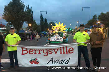 Penticton Peach Festival float wins award in Washington State – Summerland Review - Summerland Review