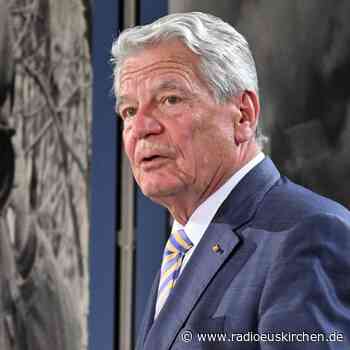 Gauck: Kanzler Scholz handelt langsam, aber er handelt - radioeuskirchen.de