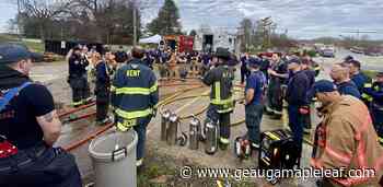 Munson FD Hosts Live Fire Training at Best Sands - Geauga Maple Leaf